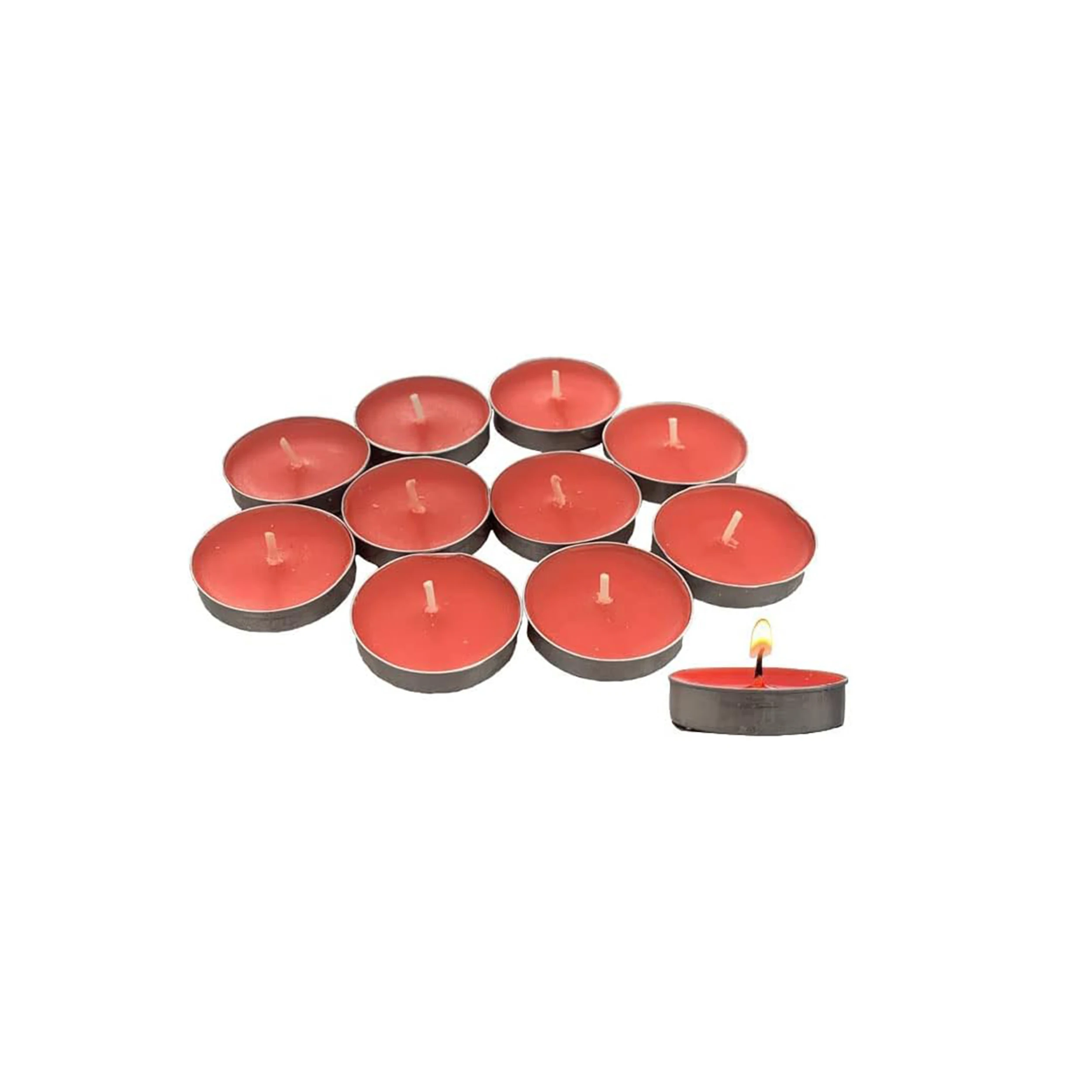 Tea Light Candles Smokeless,Dripless Small Votive Paraffin Tealights Long-Lasting for Home, Shabbat, Weddings, Events