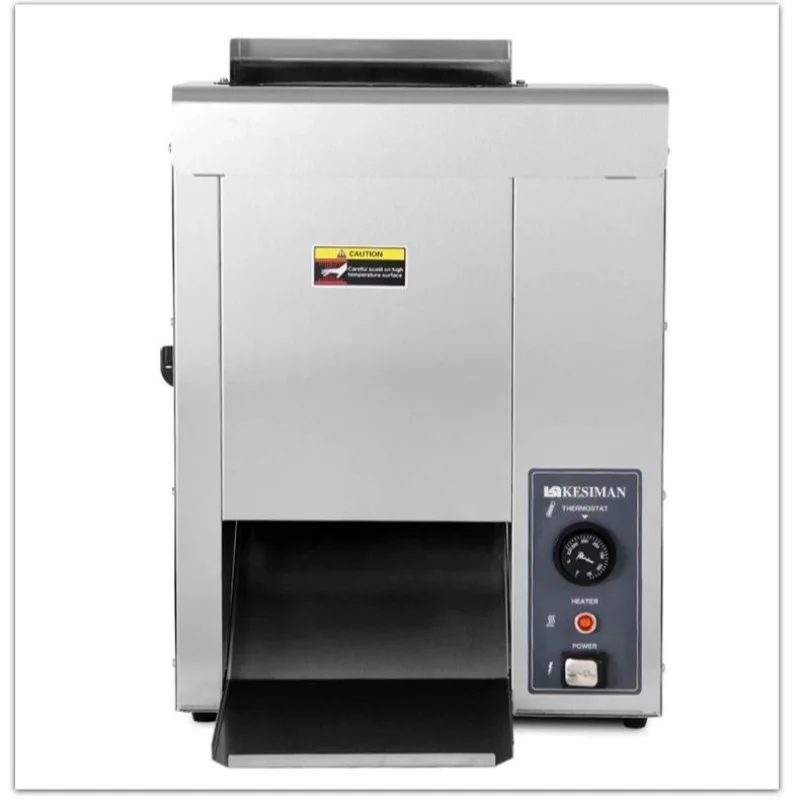 custom. [Temperature Controllable] Vertical Fully Automatic Burger Heating Track Chain Bun Roaster Wallace 0090 Chai