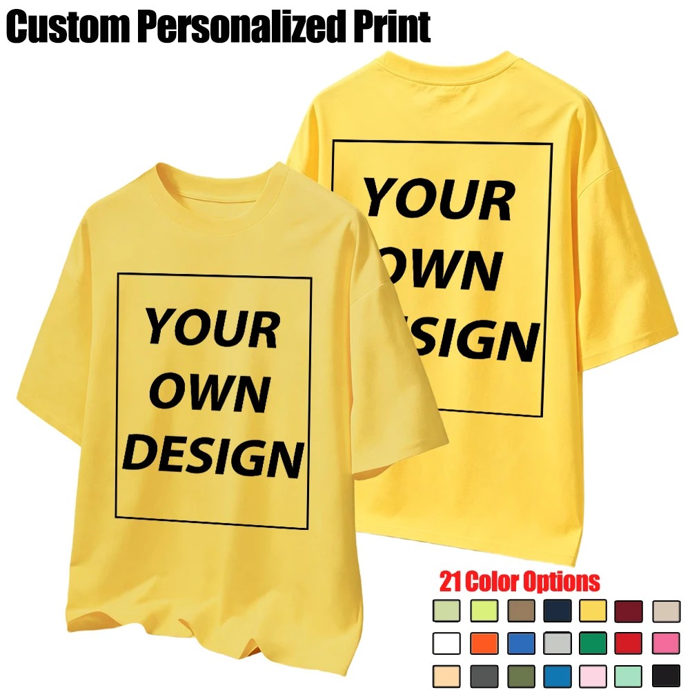 Woman Summer Personalized Customized Photo Womens T-Shirt Y2K All-Match Team Short Sleeve Street Family Workwear Sport Clothes