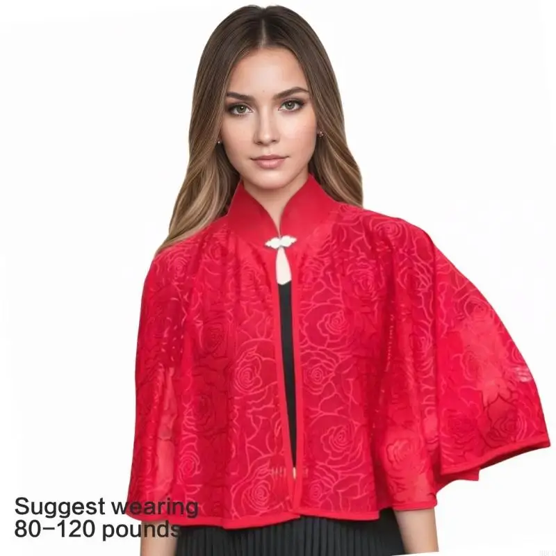 وشاح زفاف الصيف الفاخر M6CD مع Qipao رقيقة لثوب حفلات الزفاف #3