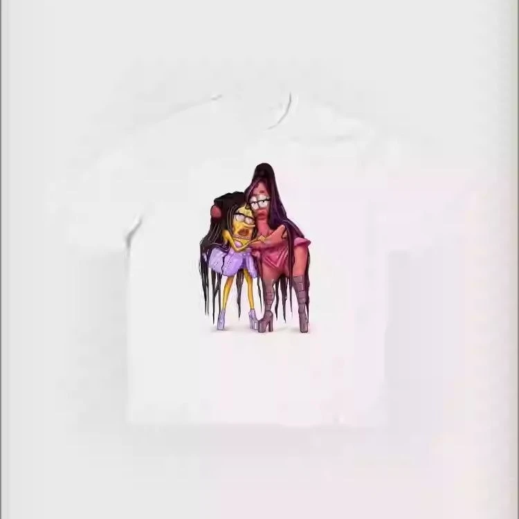 

RAIN ON ME LADYGAGA LG7 MAYHEM Peripheral Short Sleeve Women's T-Shirt Star Concert Trend