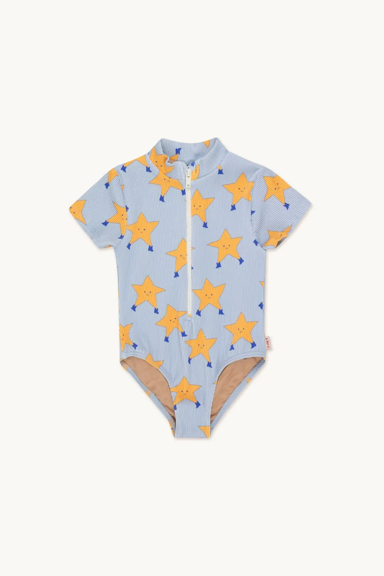 New Summer TC Baby Girls Cartoon Bird Swimwear Camisole Swimsuit Kids One-piece Toddler Girls Long-sleeved Sunscreen Swim Bikini - Image 3