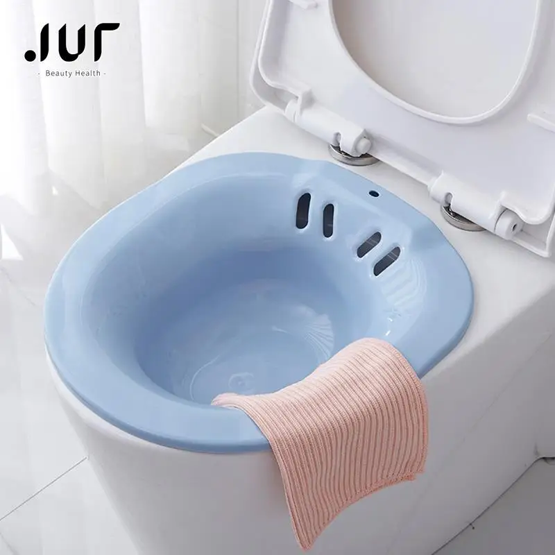 Toilet Seat Bidet Sitz Bath Tub Postpartum Care Disabled Basin Perineal Soaking No Squatting Woman Portable Bidet