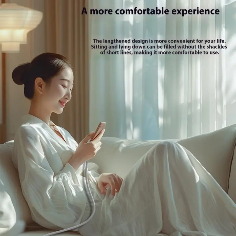 USB C 빠른 충전 케이블 와이어 PD100W 전원 코드 라인 지원 480Mbps 노트북 전화에 대한 데이터 전송