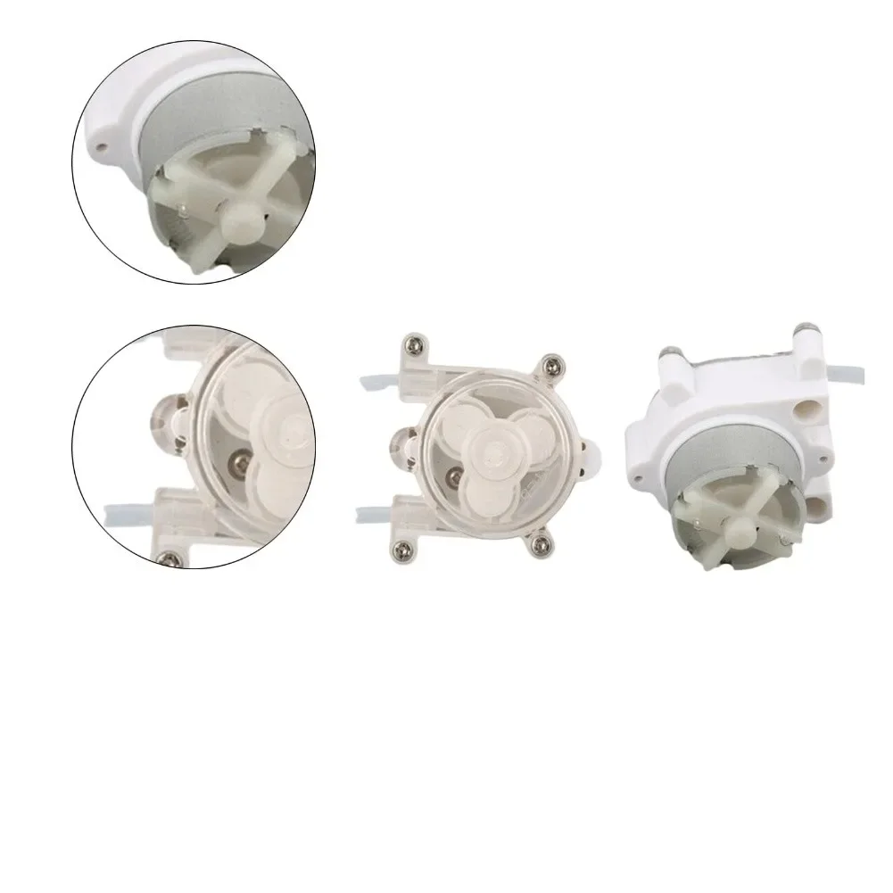6V DC Self Priming Peristaltic Pump Designed for Laboratory and Aquarium Applications with Stable Flow and Pump Tube