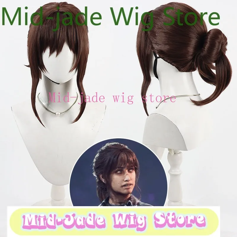 

Магазин париков среднего нефрита, экспедиционные силы 33, каблук, парики для косплея, аниме, игра, ролевая игра, синтетический парик для вечеринки в честь Хэллоуина