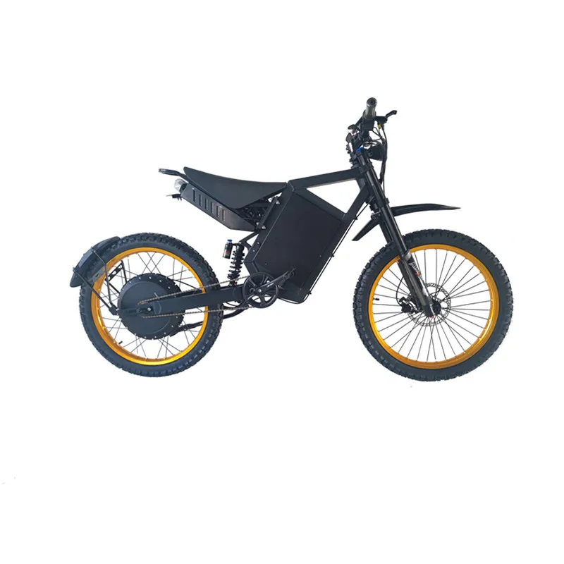 CS20 Cross Country Electric Ebike 72V 12000W Electric Mountain Bicycle With 150A Controller