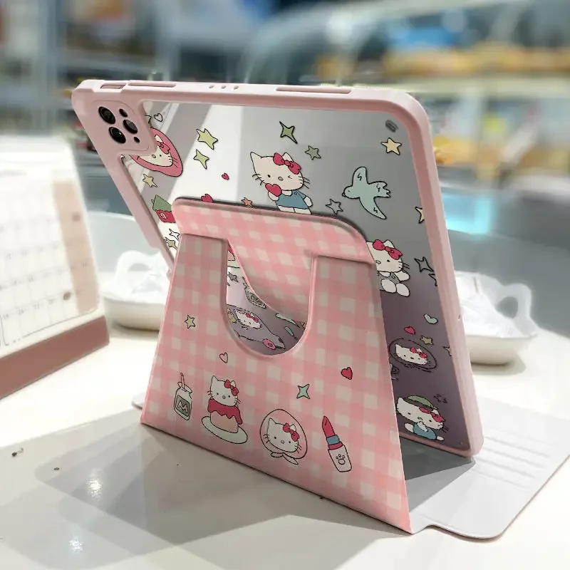 サンリオ ハローキティ 回転式ケース iPad 第1世代 11インチ A16 第10
