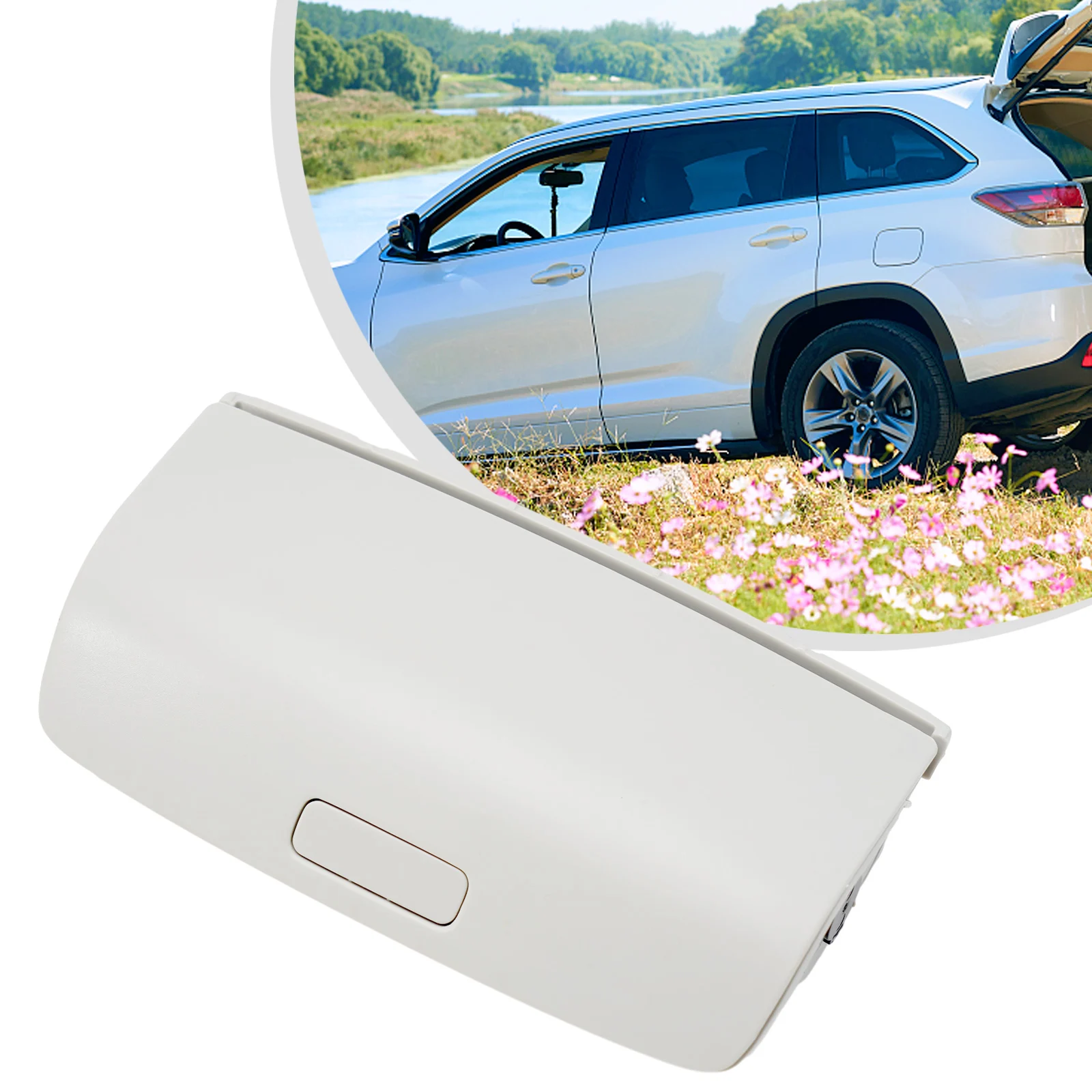 High Quality Car Accessories Sun Glasses Holder Storage Box Case Holder Direct Replacement Gray Plastic Sunglass Case