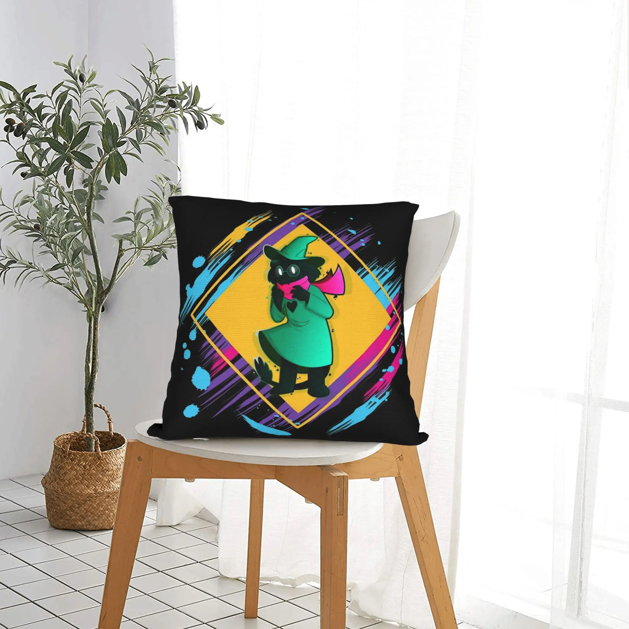 Deltarunes Kris Ralsei Susie Pillowcase Soft Cushion Cover Decoration  Pillow Case Cover Home Wholesale