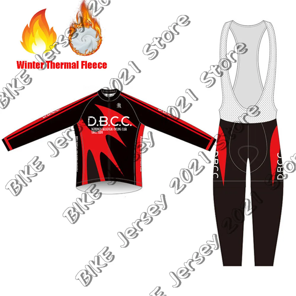 DBCC Long Riders Japan Anime Winter Cycling Jersey Set – The Ultimate Winter Ride Gear for MTB & Road Cyclists