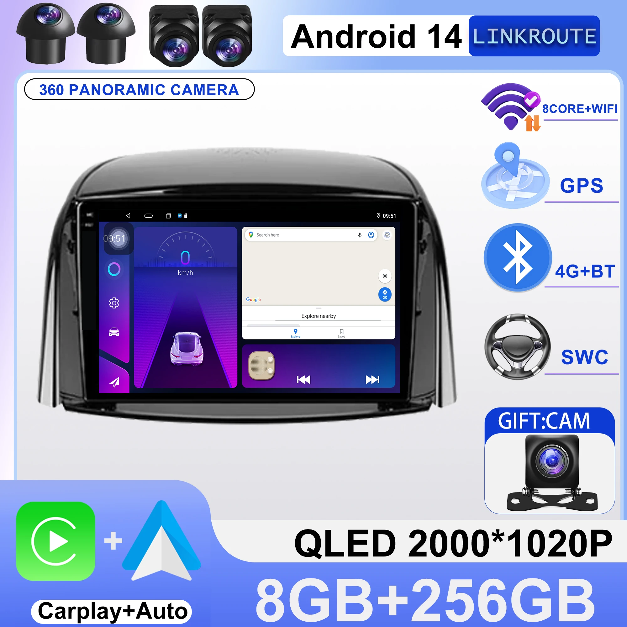 Android 14 Car Radi… - image