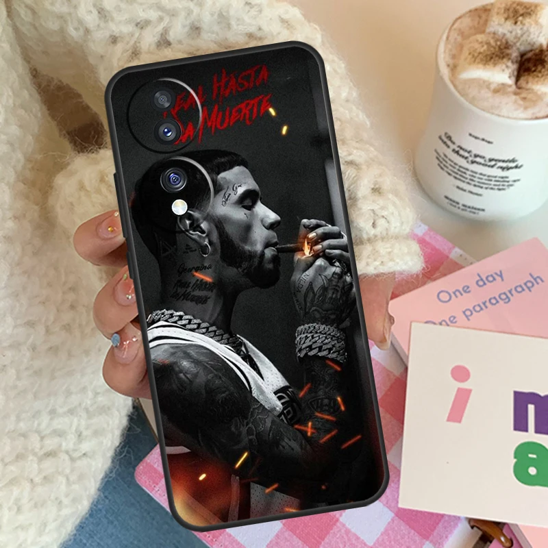 Anuel AA Cover For Honor 600 Pro 200 400 70 90 Win RT X8b X8c X9a X9b X9c X9d Magic 8 6 5 7 Lite Case