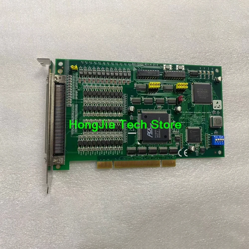 For Advantech PCI-1240U REV.A1 4-axis Universal PCI stepper/pulse Servo Motor Motion Control Card