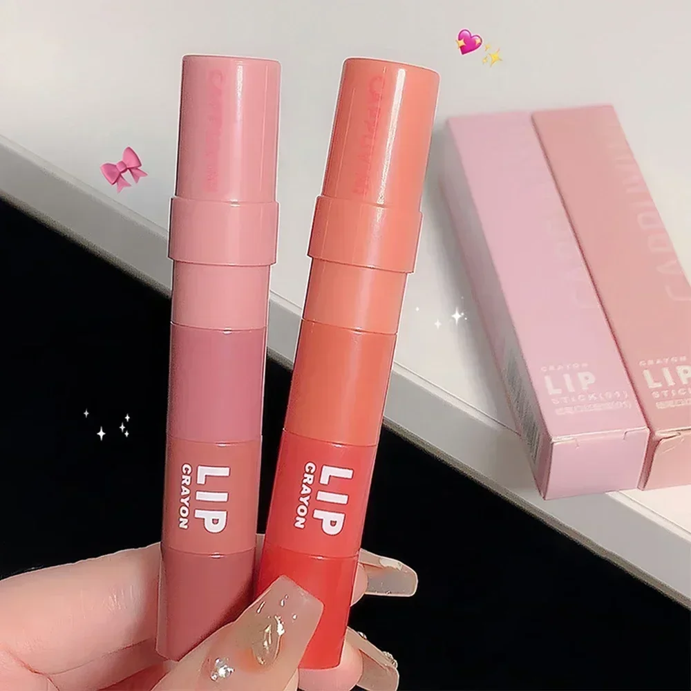 4 Color In 1 Lipstick Pen Set Velvet Rose Purple Lip Tint Combo Lip Makeup Tint Easy To Color Sexy Waterproof Lip Gloss Cosmetic