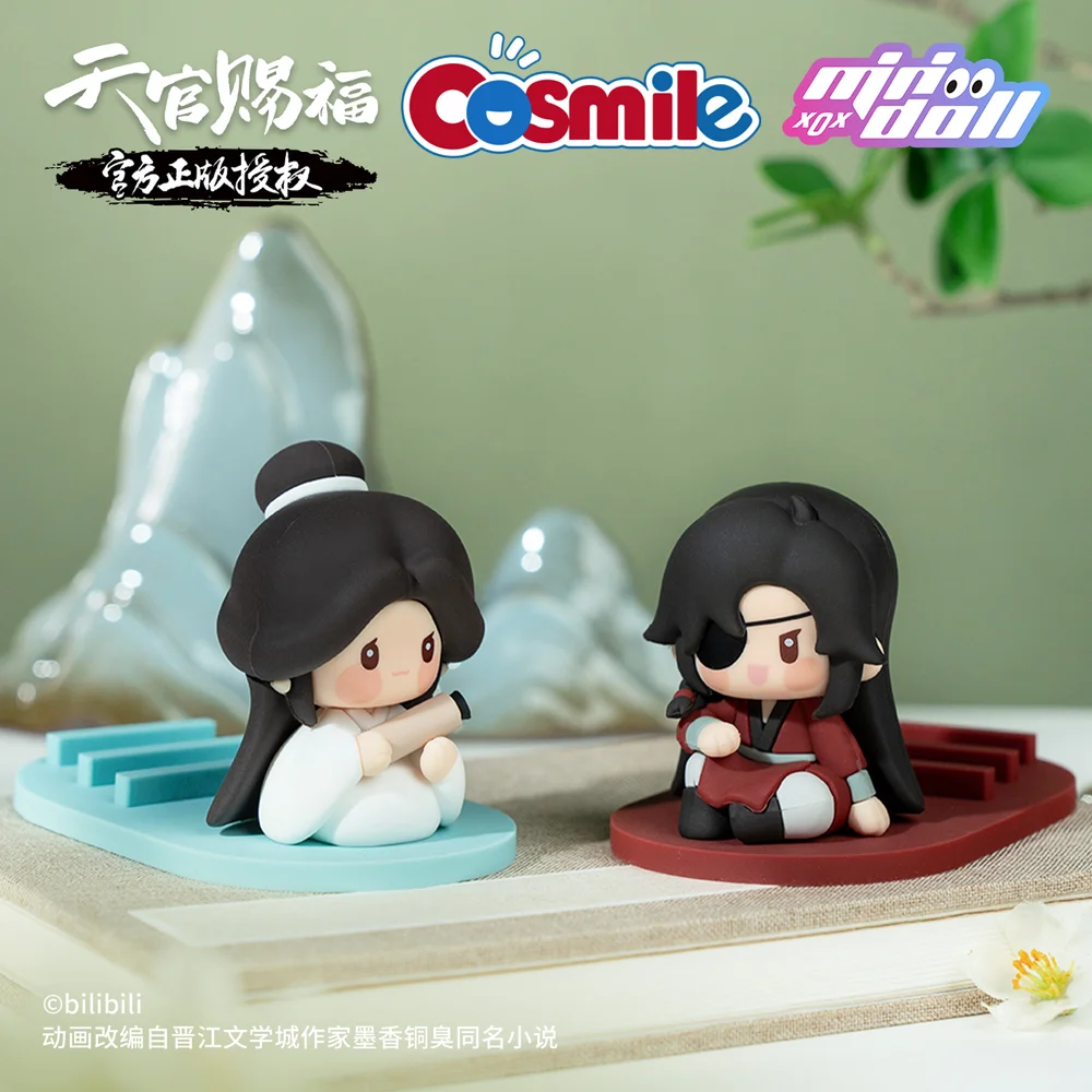 Anime Tian Guan Ci Fu TGCF Hua Cheng Xie Lian BL Mobile Phone Support Holder Toy Display Figurine Cute Cosplay C