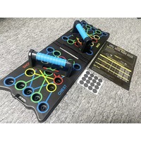 Fitness Workout Train Gym Muscle Strength Push-Up Stand Portable Foldable 12 in 1 Press up Board