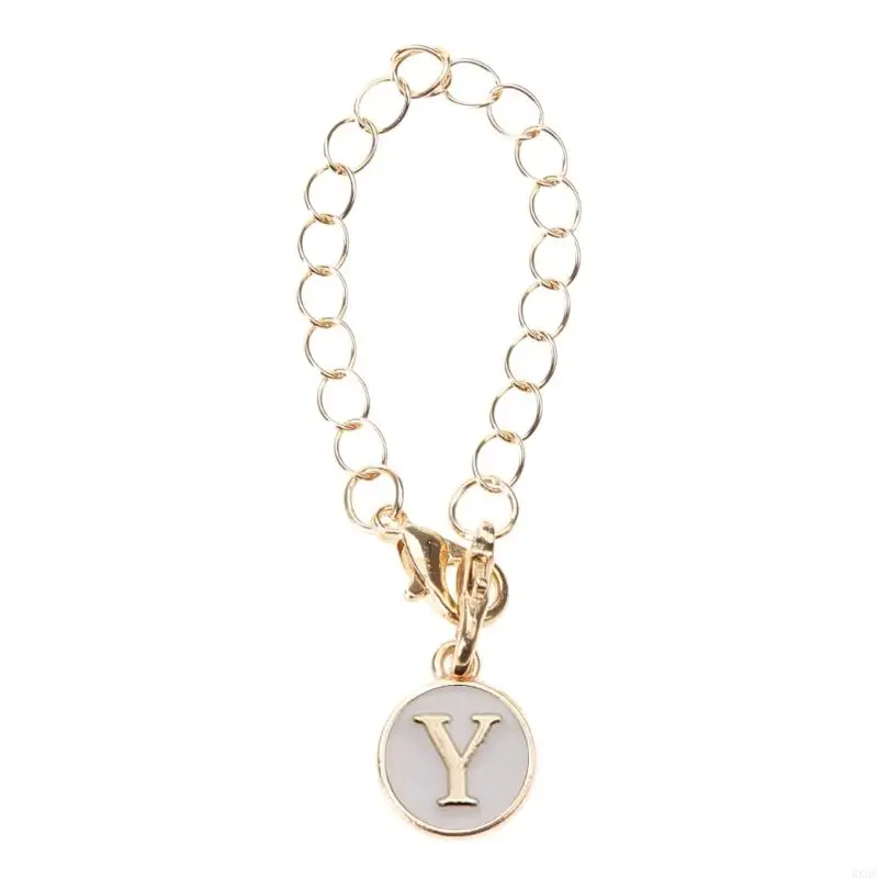 HX6C Cốc Nước Tay Cầm Nhận Dạng Chữ Charm Cá Tính Chữ Charm Tay Cầm Dây Xích Phụ Kiện Với Tôm Hùm Móc Cài
