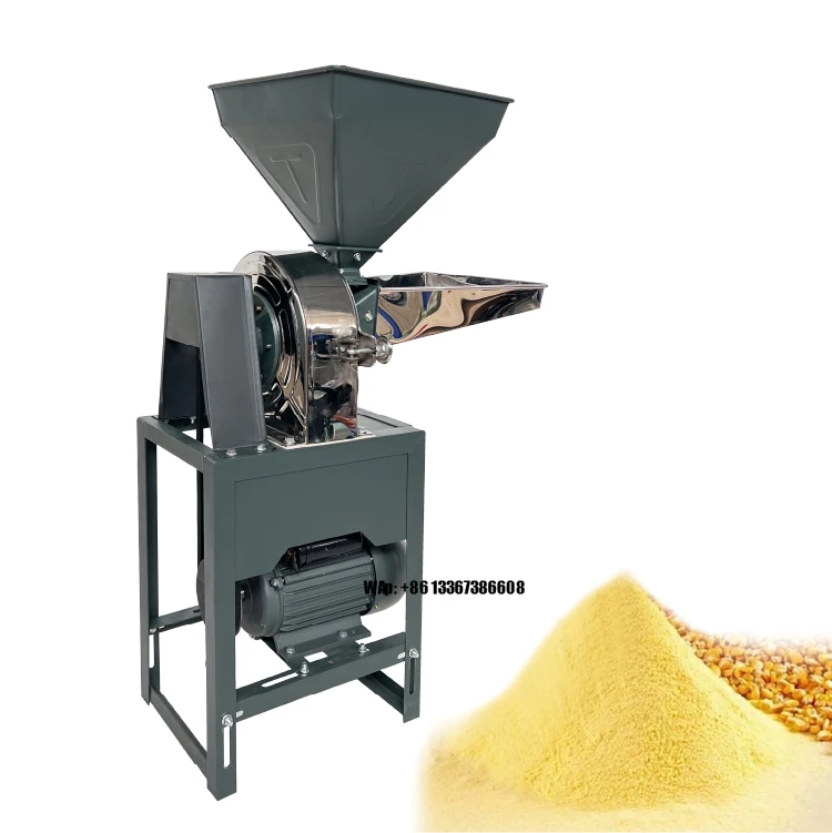 Excellent Quality Wheat Flour Mill Processing Machine Large Capacity Disc Wheat Mill Mill Grinder