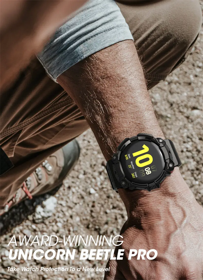 Für Galaxy Watch 6/5/4 [44mm] Uhrengehäuse supcase ub pro robuste Schutzhülle mit Armband armbändern – Detail 9