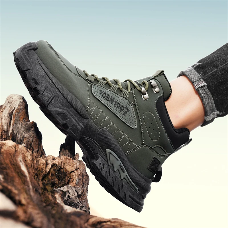 

DAWSRi Men’s Rugged Outdoor Boots – Comfortable Fit, Durable Construction, and Stylish Design for All-Terrain Adventures