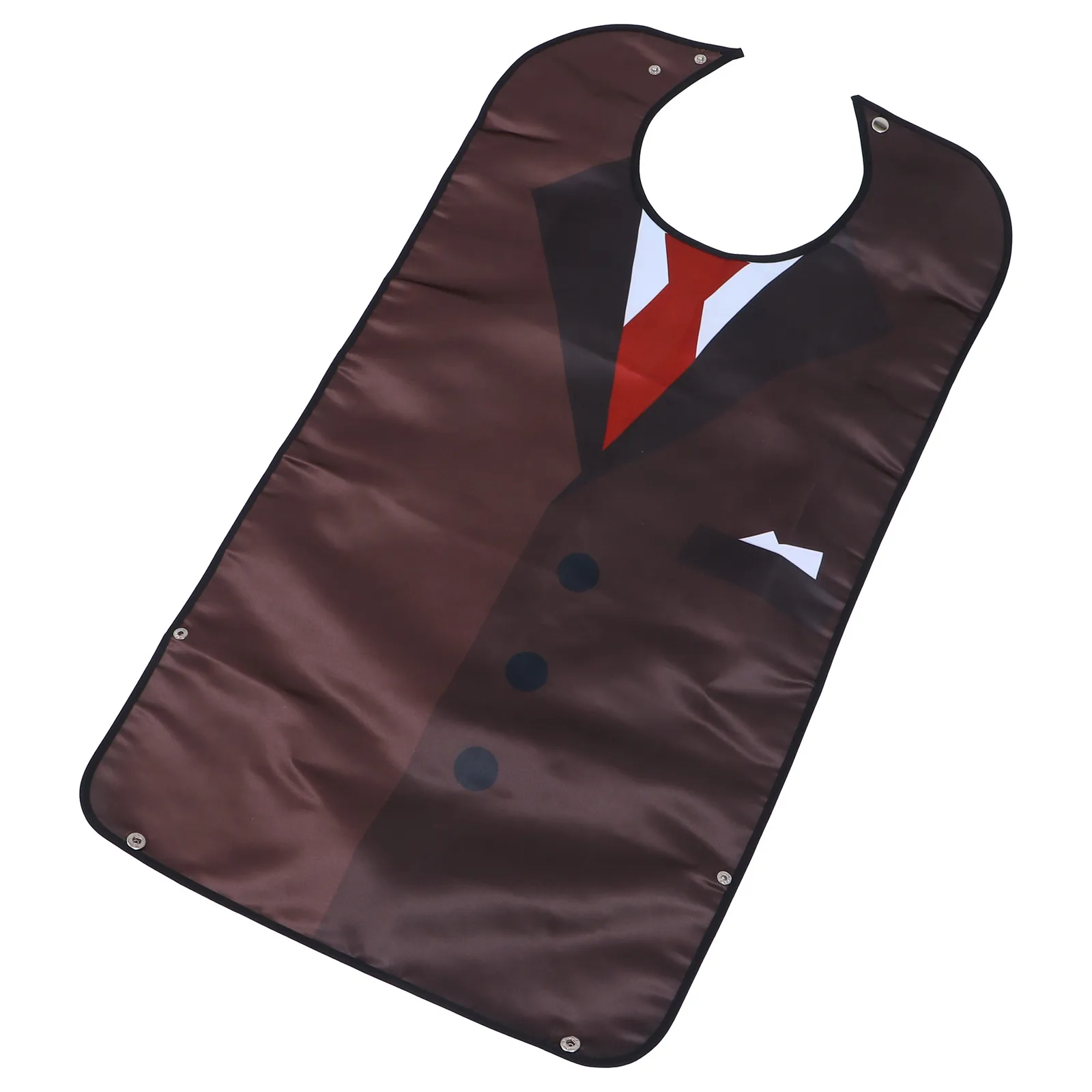 Halloween Christmas New Year Adult Eating Bibs Patient Adults Eating Apron Waterproof Double Layer Lightweight Flexible Reusable