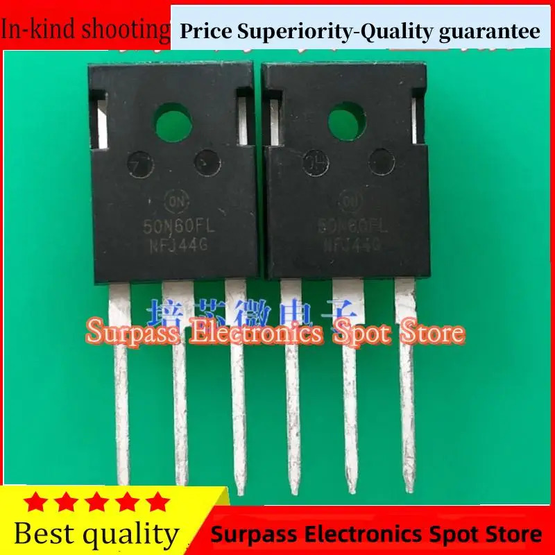 

10PCS-100PCS 50N60FL TO-247 40A600V IGBT Price Superiority-Quality guarantee