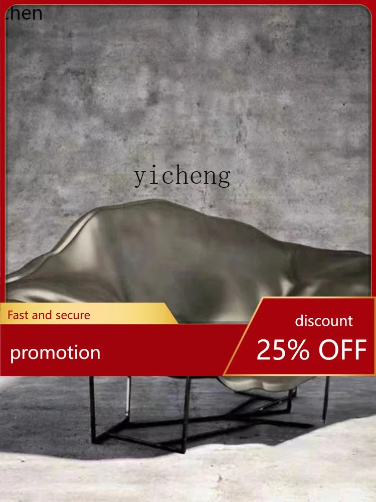 

YFY Современный легкий роскошный кожаный диван-облако специальной формы из FRP для гостиной