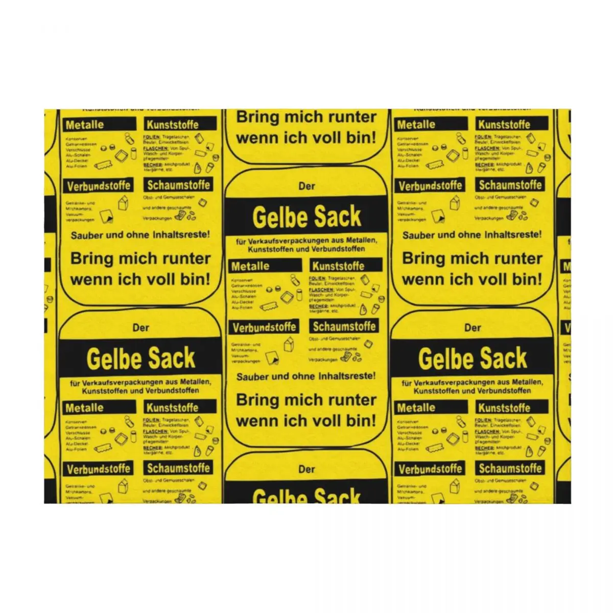 

The yellow bag Throw Blanket blankets ands Winter beds Plaid Travel Blankets