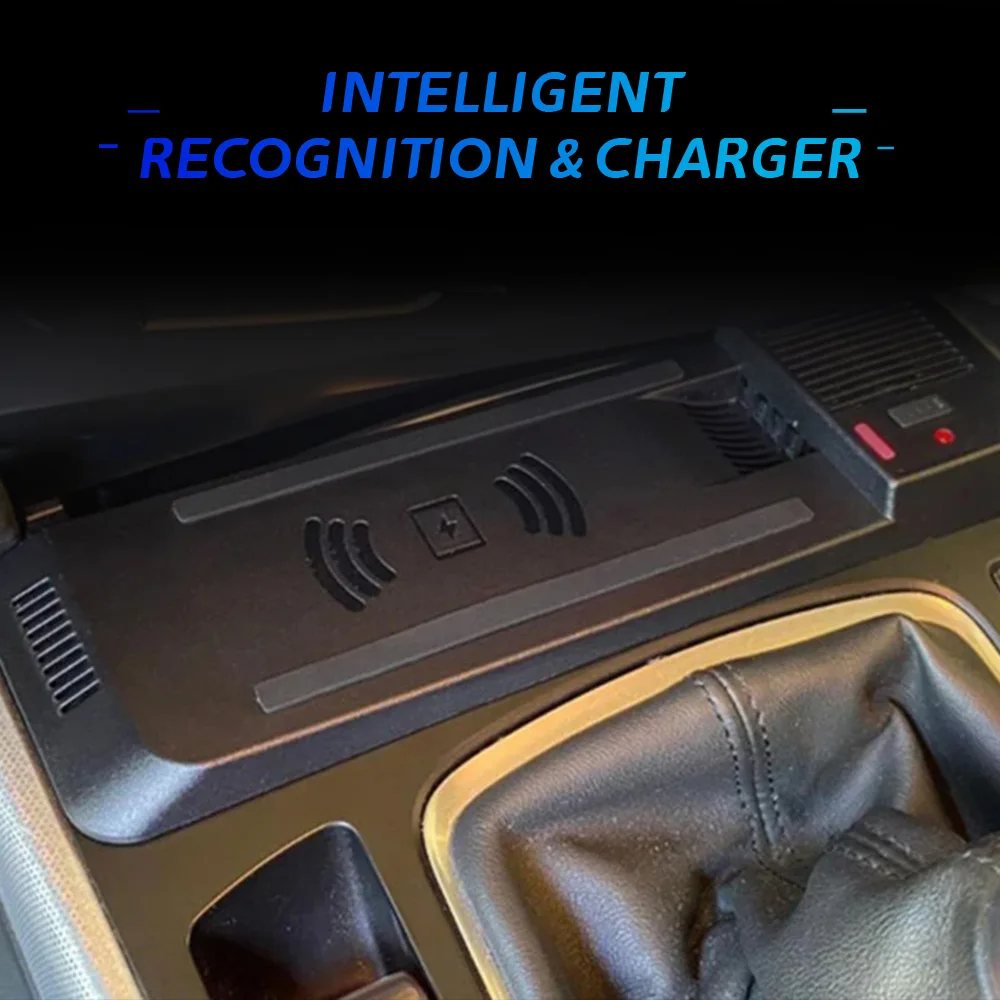 Car Fast Wireless Charger Phone Charger Charging Case Pad for Audi Q5 2010-2018  Audi A4 2009-2016