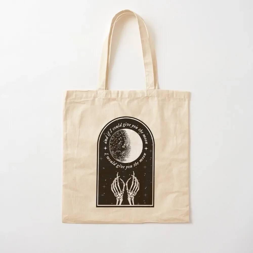 

give you the moon Tote Bag Women's shopper shopping bag logo Tote Bag