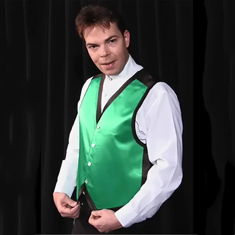 Color Changing Vest Waistcoat Four Color Stage Magic Tricks Magician Close-up Illusions Magie Magia Accessories Mentalism Party