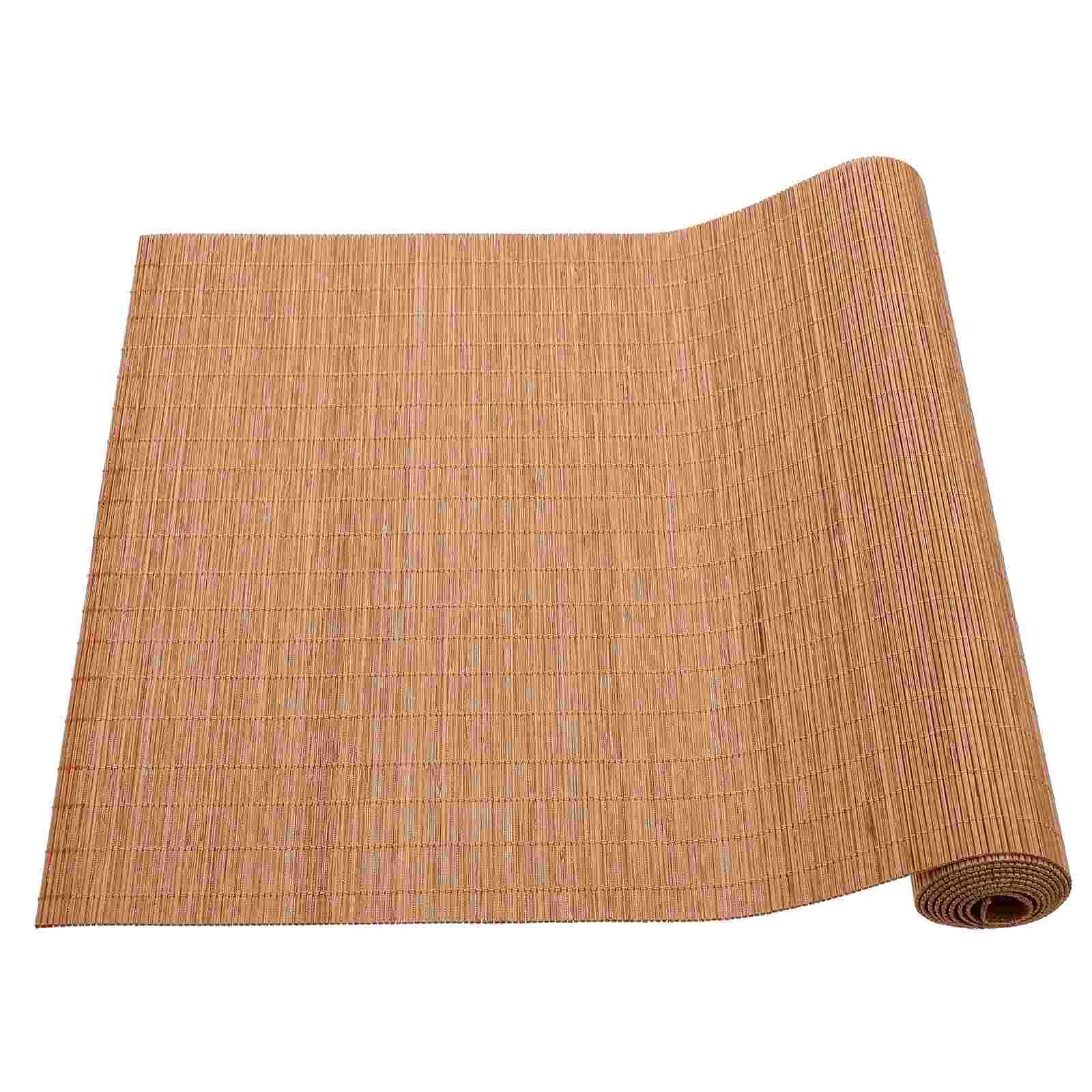 1pc Table Placemat Bamboo Tea Mat Table Runner Tea Curtain for Tea House