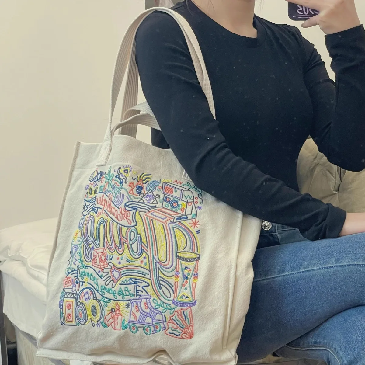 

Холщовая сумка через плечо, легкая винтажная портативная сумка с несколькими отделениями