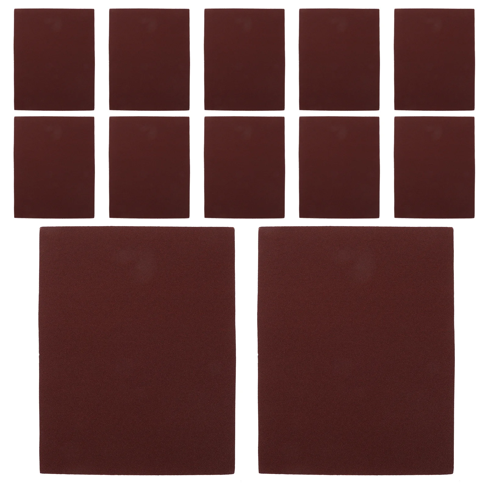 

20Pcs Sandpaper for Bird Cage Floor Liner with Abrasive Surface for Claw Trimming Cuttable Pet Bird Bedding Accessory Brown