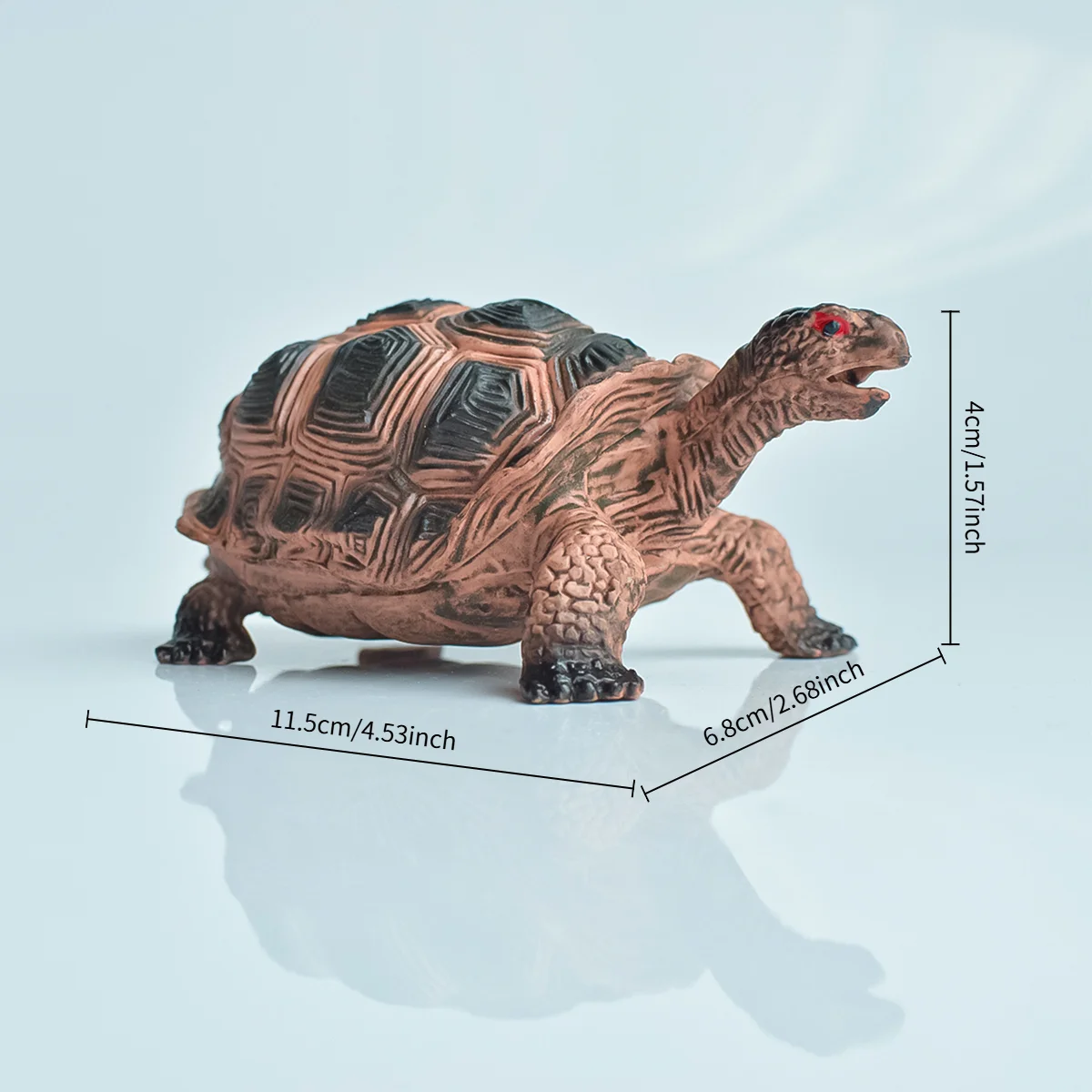 Painted Realistic Animal Turtl - Desk Setup Plants 评论和价格