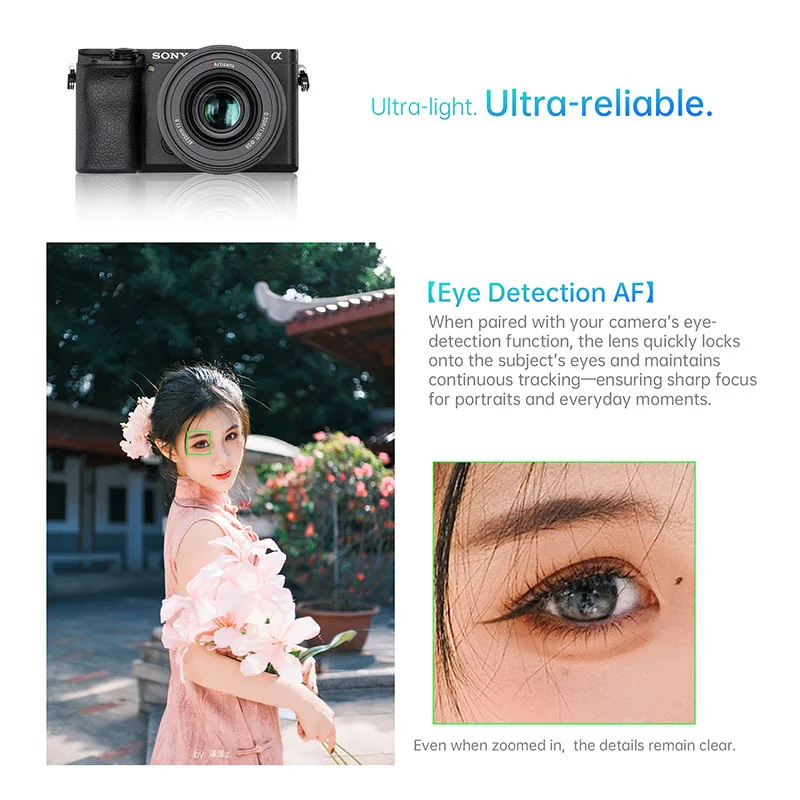7Artisans 50mm F1.8 AF Prime Lens for Sony E