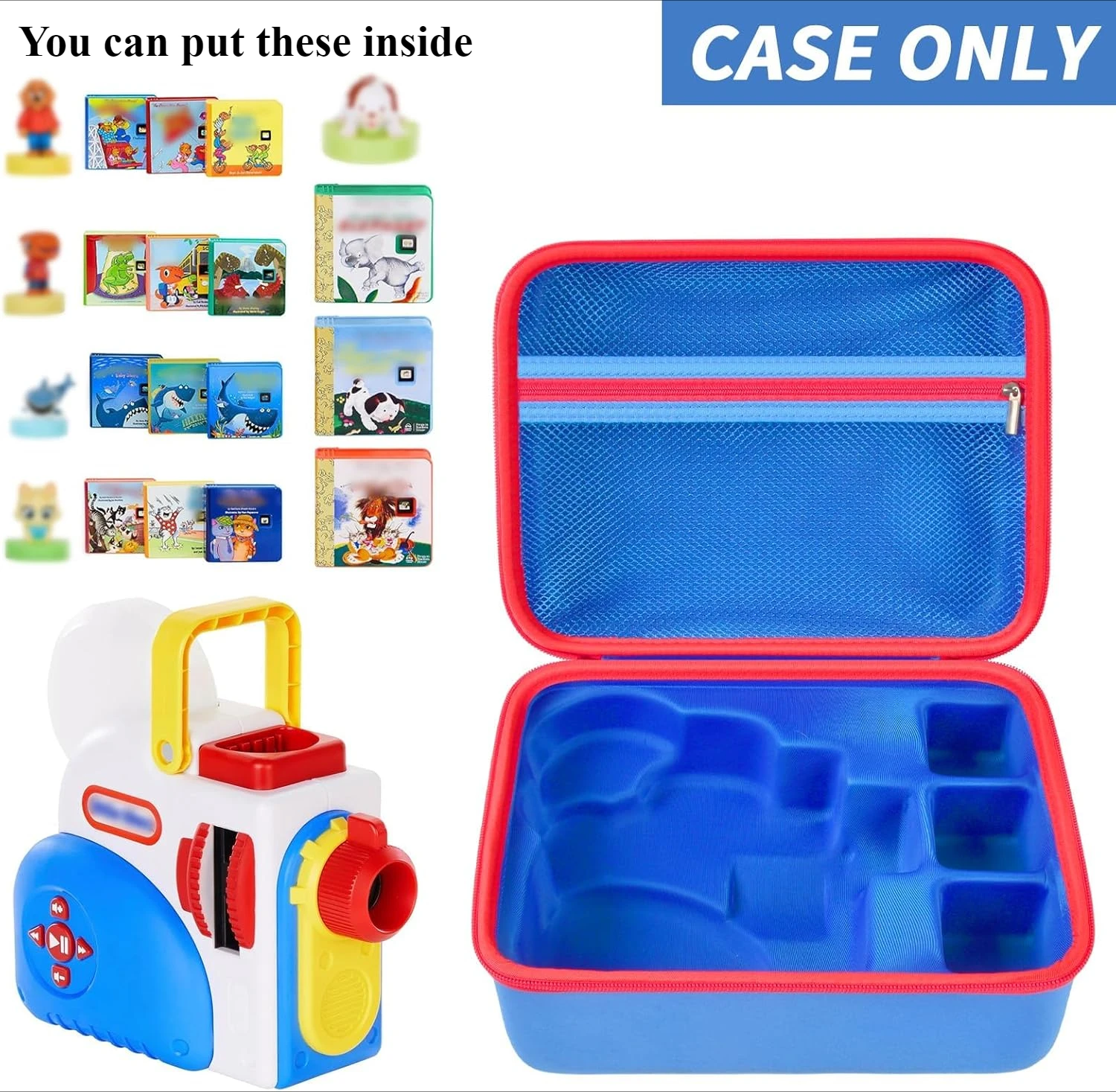 Case Compatible with Little Tikes for Story Dream Machine Books Starter Set, Toys Protective Container for Little Tikes