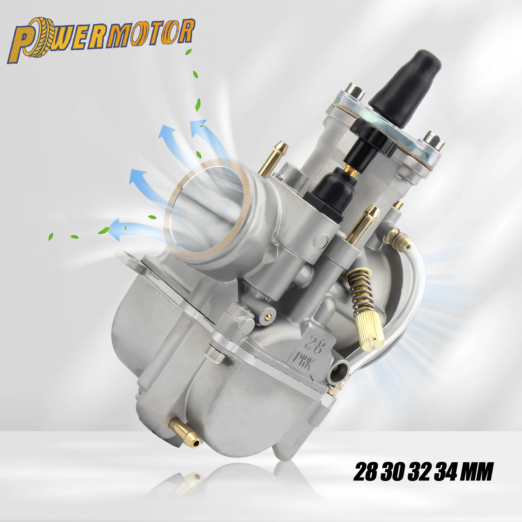 Motorcycle Motocross Flat Curtain Carburetor Keihin for Keihin PWK 28 30 32 34mm Scooter 2T 4T ATV Dirt Bike Engine Accessories