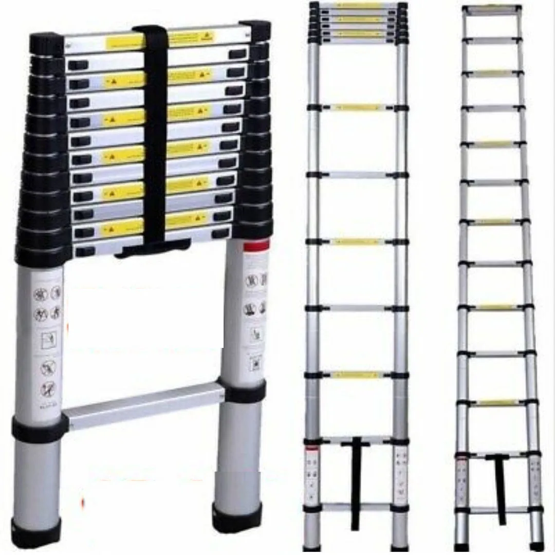 DLT-A Escada de extensão espessada liga de alumínio, Single-Sided reta, engenharia dobrável, 15-Step, venda quente, 6.1M