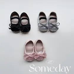 Baby Shoes 2024 Korean Style New Soft Sole Toddler Shoes Girls Princess Casual Simple Solid Color Single Shoes for Baby Girl