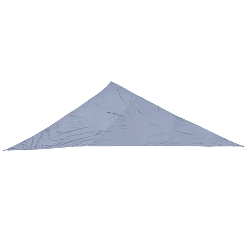

A69P-Waterproof Awning Triangle Sunshade Protection Outdoor Canopy Oxford Cloth Canopy Gray