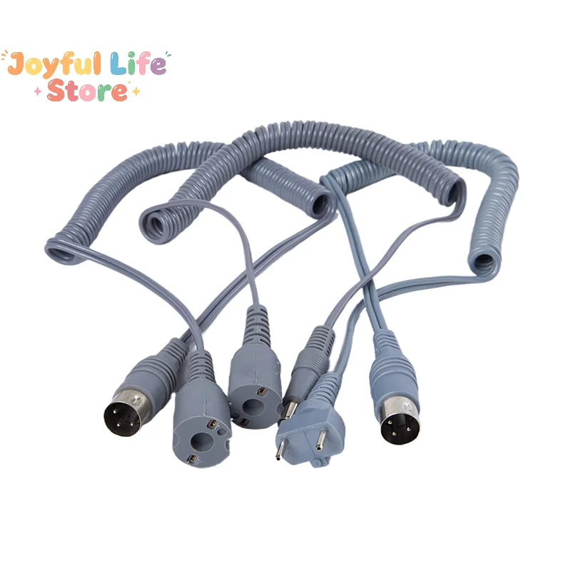 Hot 1PCS Strong Machine Accessories Nail Drill Handpiece Cord Power Cable For Electric Manicure Drill Gray Handle Rope