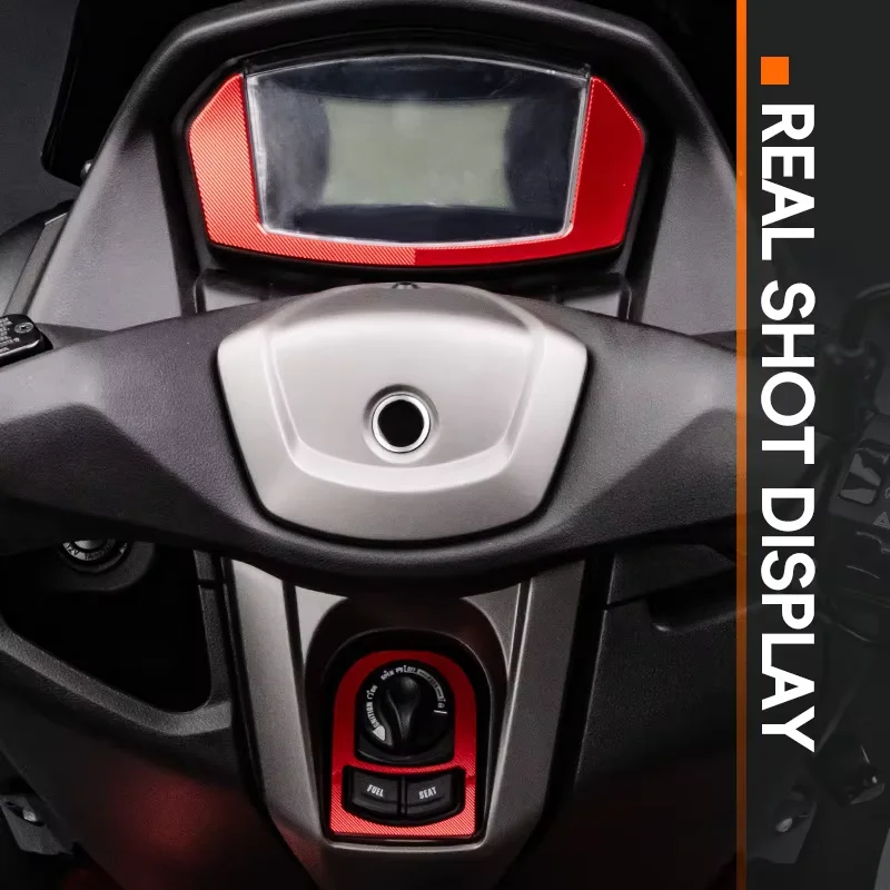 For Yamaha NMAX155 Nmax125 Nmax160 Motorcycle Electric Door Lock Trim Cover Door N-MAX 155 125 160 Striker Lgnition Switch Cover