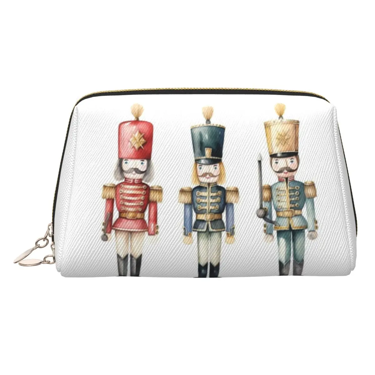 

Merry Christmas & Happy Holidays! Women Cosmetic Bag Travel Makeup Organizer Pouch Toiletry Storage Dopp Kit Case