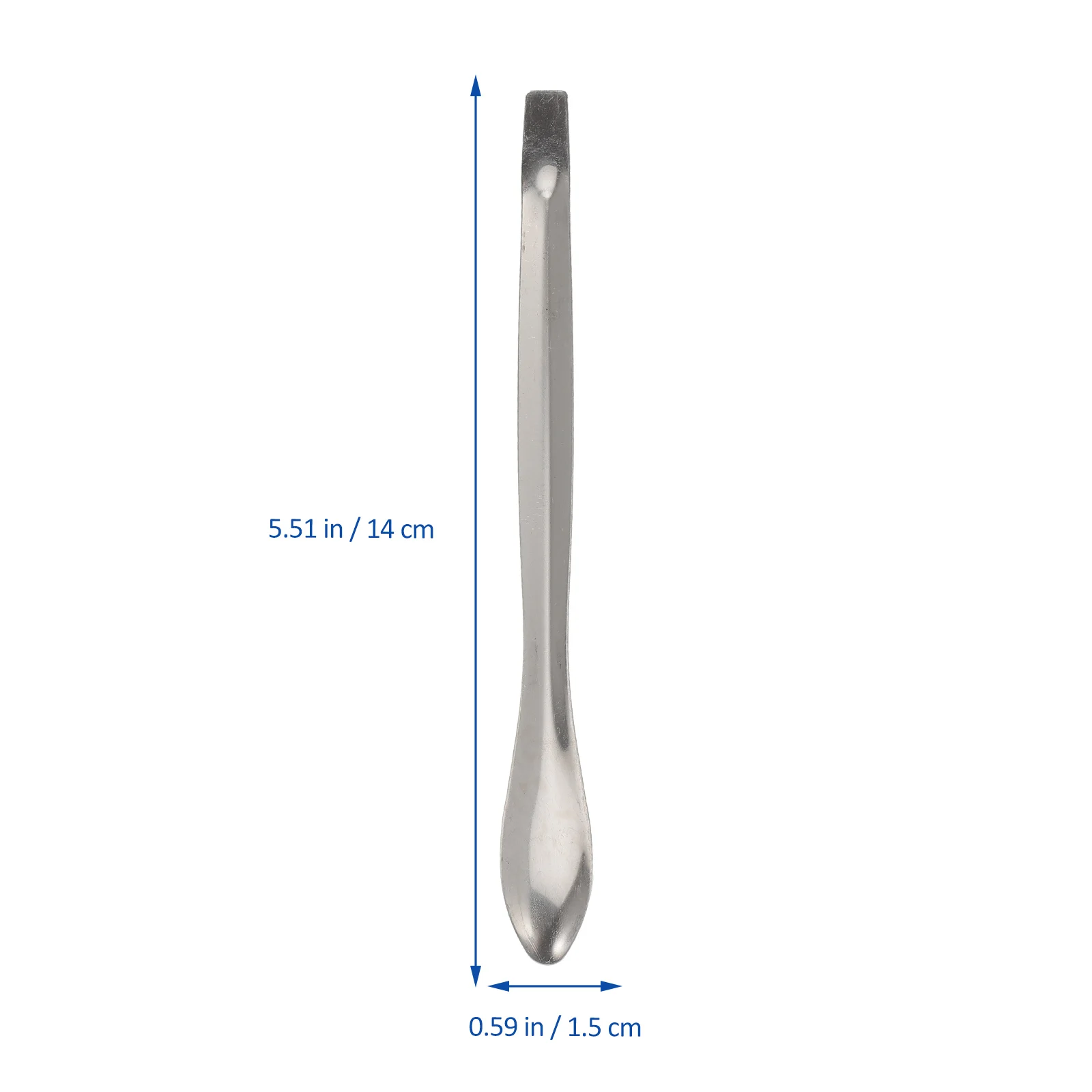 

12pcs Measuring Scoop Stainless Steel Spoon Lab Experiment Tools Practical Sampling Measure Spoons Durability