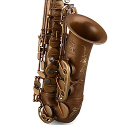 Taiwan, China  JEK Saxophone JAS-700NL BARE COPPER Eb alto Saxophone