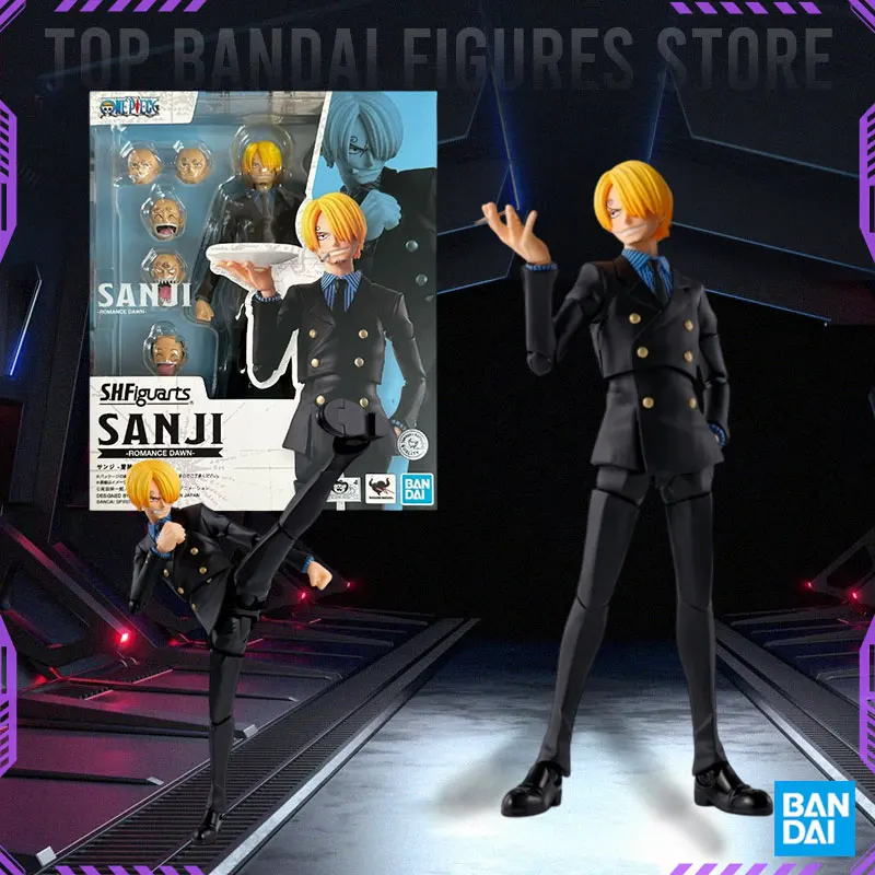 

Bandai One Piece SHF Sanji S.H.Figuarts In Stock Original Box Genuine Anime Action Figure Model Toys Collectible Birthday Gifts