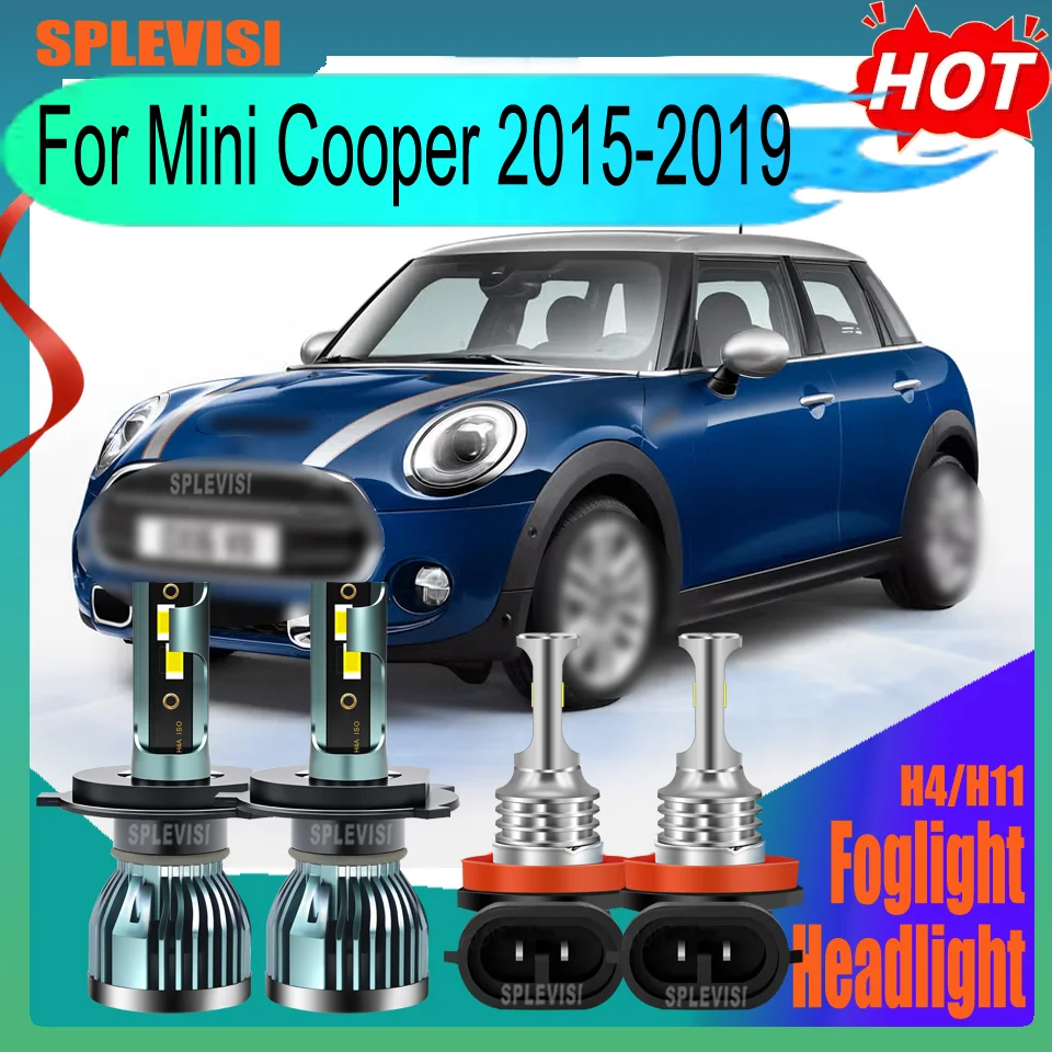 

Night driving safety H4 H11 Headlight Foglight 5 year warranty Plug and Play Durable For Mini Cooper 2015 2016 2017 2018 2019