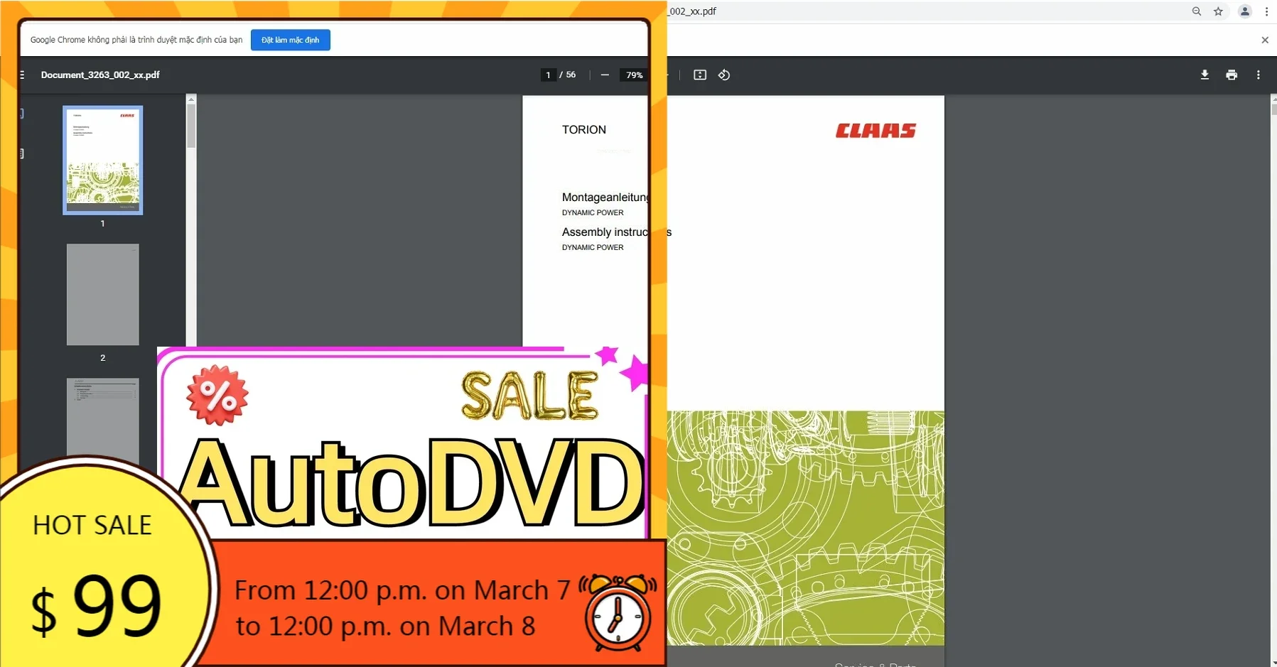 AutoDVD CLAAS WebTIC Offline Ukraina 02025 Operator Manual Repair Manual & Service Documentation DVD